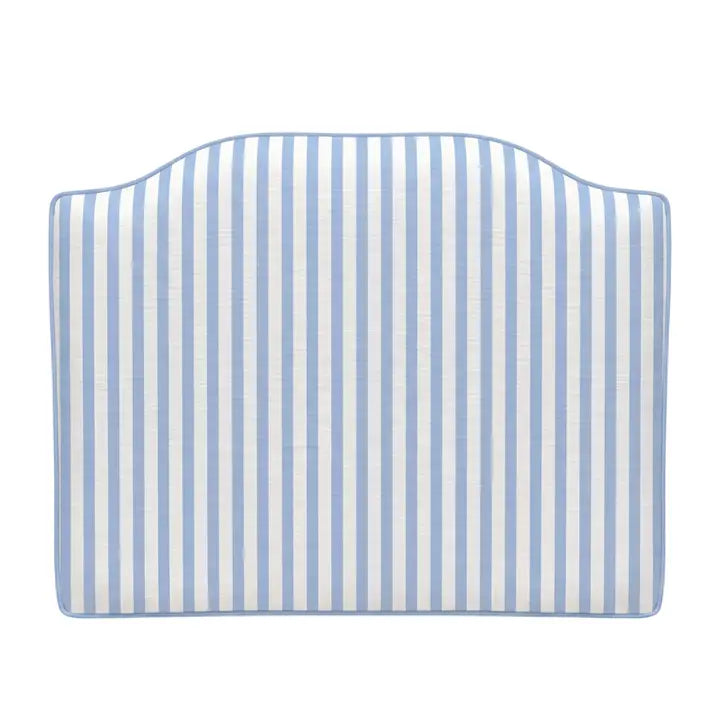 Dorm Headboard | Simple Stripe Blue Headboard Pillow