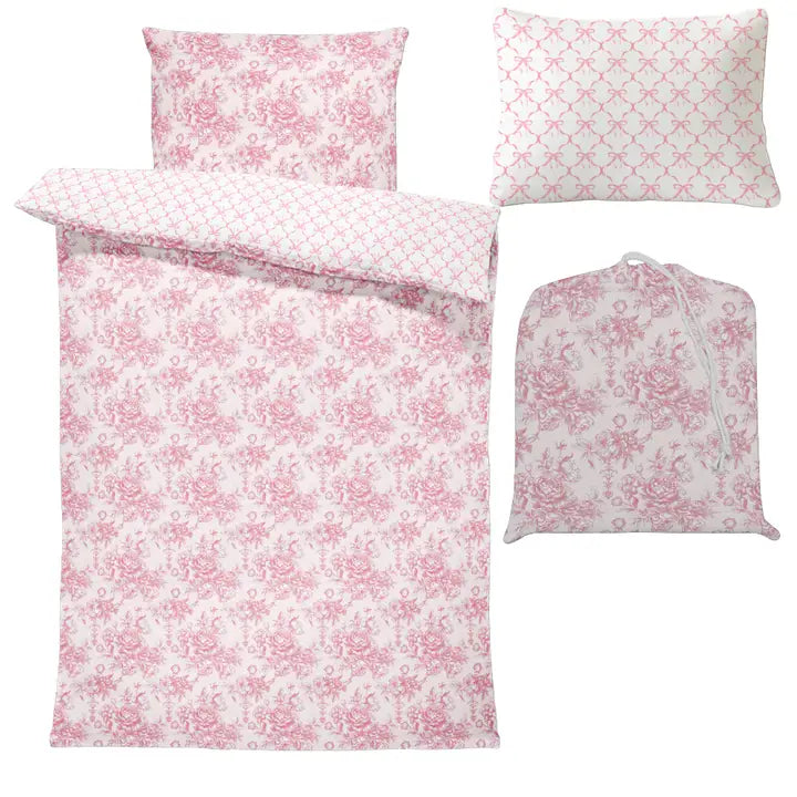 Romantic Bloom Twin Duvet Cover Set | Dorm Bedding