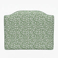 Dorm Headboard | Leopard Spots Green Headboard Pillow