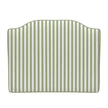 Dorm Headboard | Simple Stripe Green Headboard Pillow