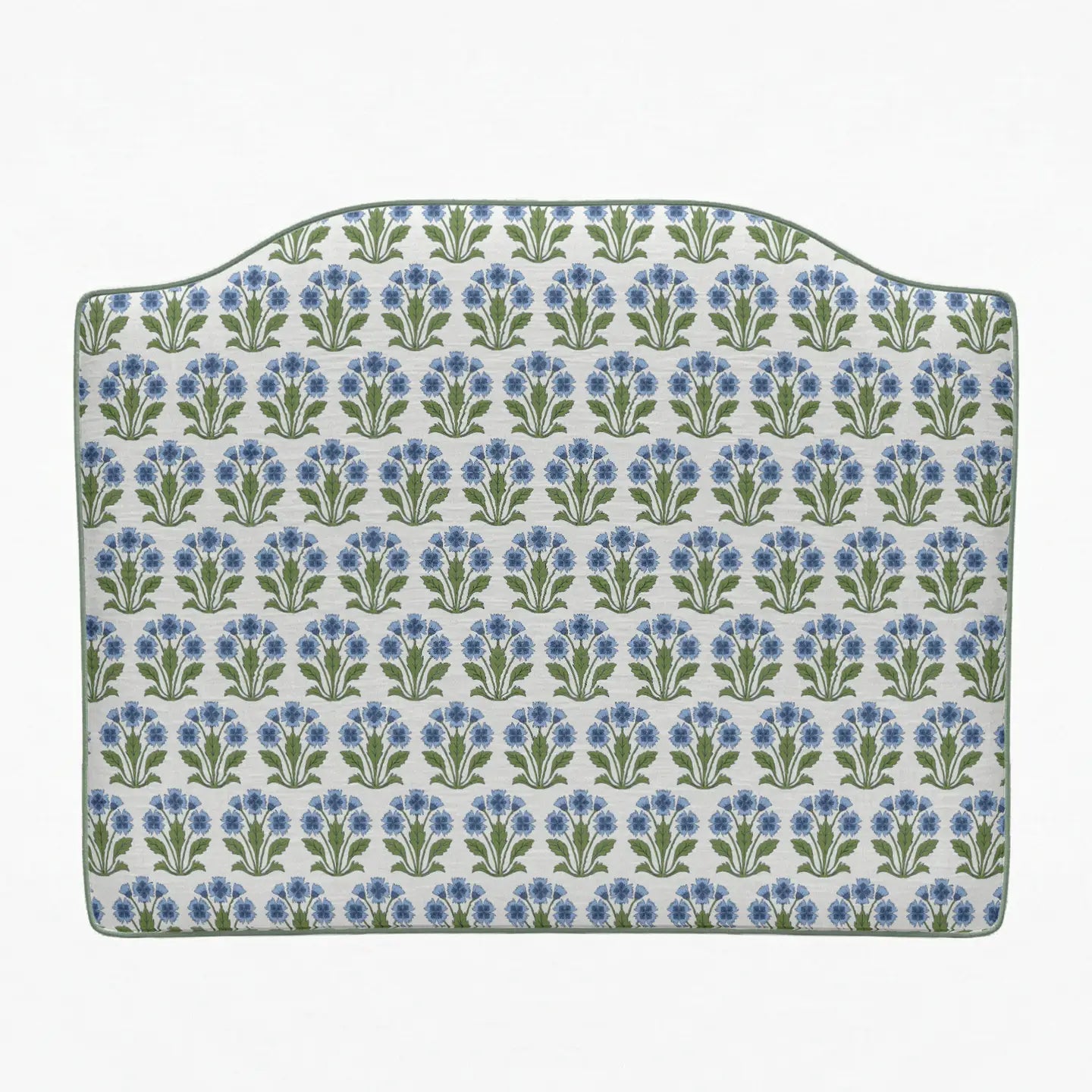 Dorm Headboard | Dianthus Blue Headboard Pillow
