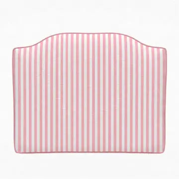 Dorm Headboard | Simple Stripe Pink Headboard Pillow