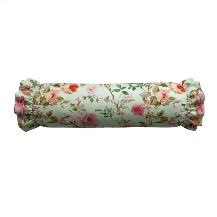 Ruffled Bolster Pillow