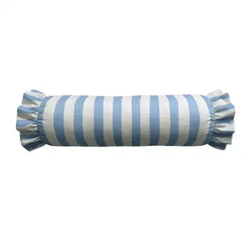 Ruffled Bolster Pillow