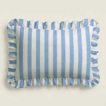 Ruffled Pillow | Square & Lumbar Cotton Pillow