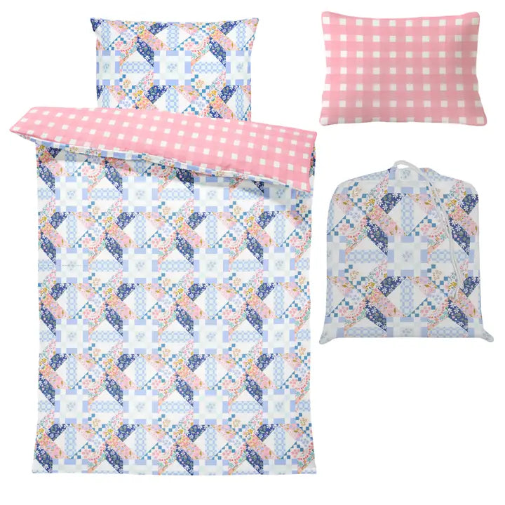 Matilda Patchwork Twin Duvet Cover Set | Dorm Bedding