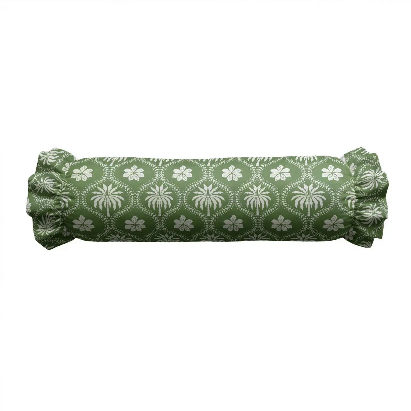 Ruffled Bolster Pillow