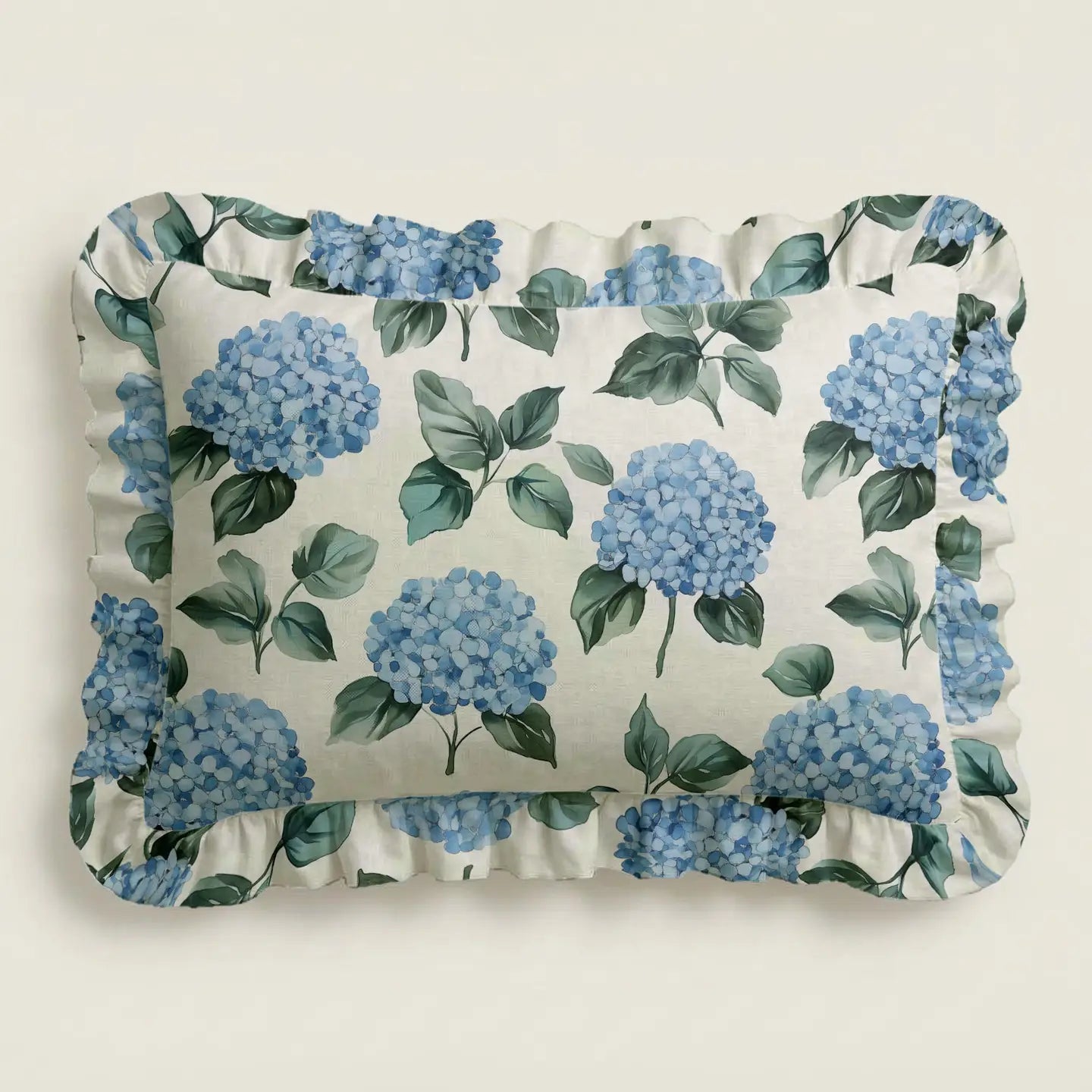 Ruffled Pillow | Square & Lumbar Cotton Pillow