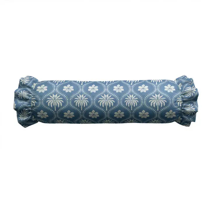 Ruffled Bolster Pillow