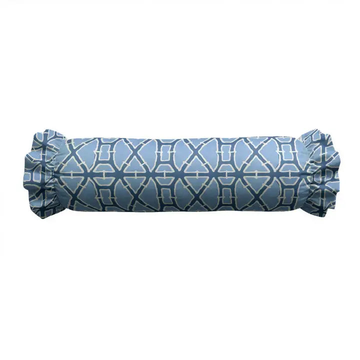 Ruffled Bolster Pillow