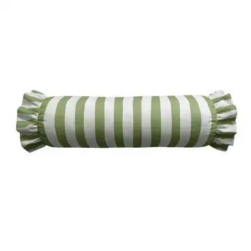 Ruffled Bolster Pillow