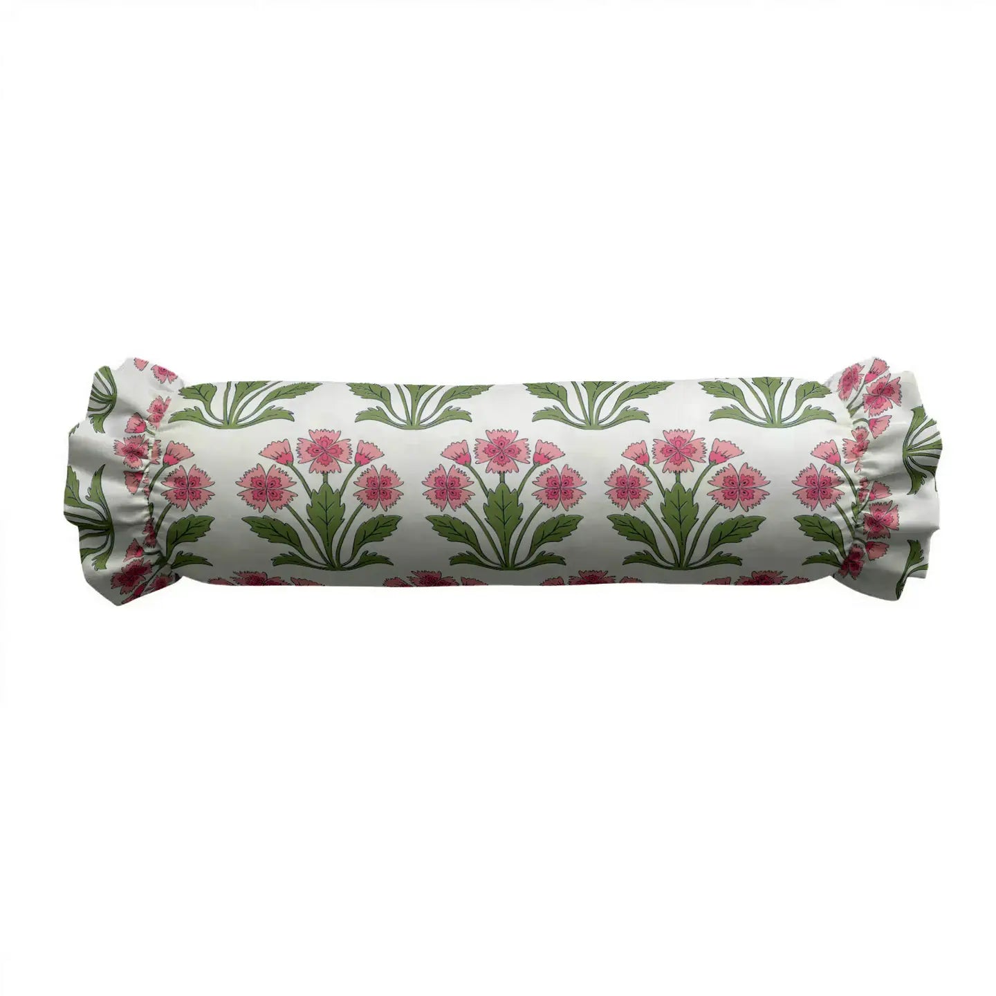 Ruffled Bolster Pillow