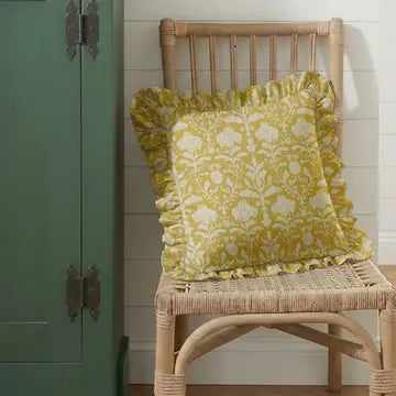 Ruffled Pillow | Square & Lumbar Cotton Pillow