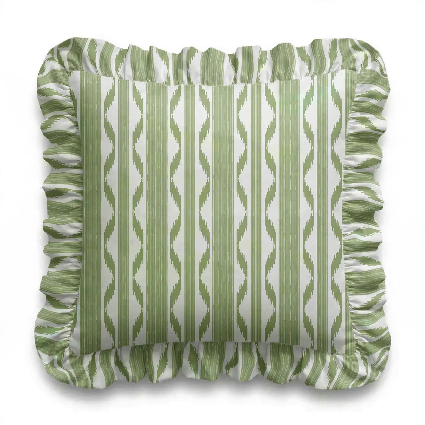 Ruffled Pillow | Square & Lumbar Cotton Pillow
