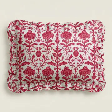 Ruffled Pillow | Square & Lumbar Cotton Pillow