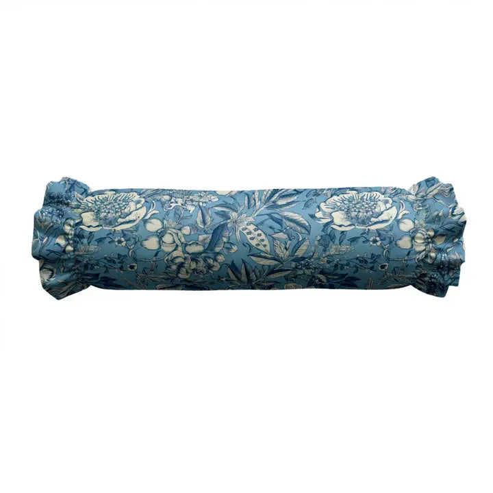 Ruffled Bolster Pillow