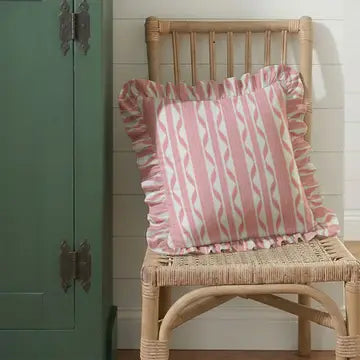 Ruffled Pillow | Square & Lumbar Cotton Pillow