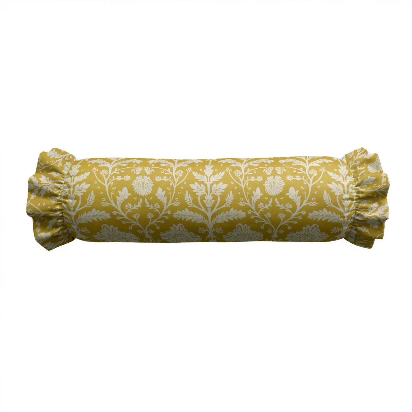 Ruffled Bolster Pillow