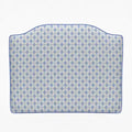 Dorm Headboard | Palmer Blue Headboard Pillow