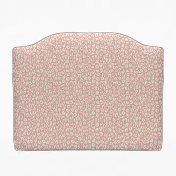 Dorm Headboard | Leopard Spots Pink Headboard Pillow